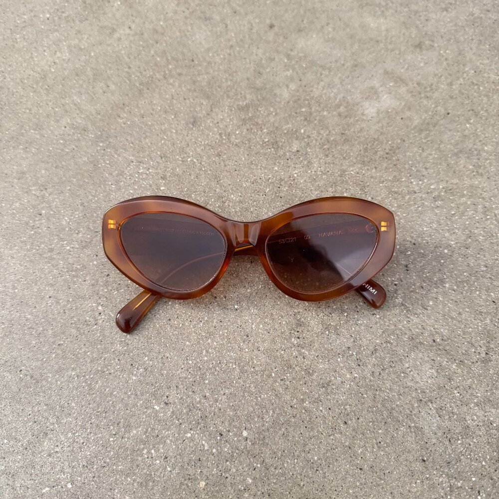 Chimi 09 Havana Cat Eye Sunglasses